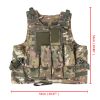 Tactical Vest MOLLE Airsoft Paintball hunting Wargame Plate Carrier Combat Vest