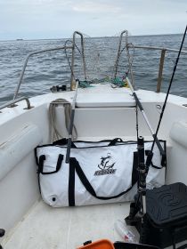 Waterproof And Fresh-keeping Bag For Sea Fishing Incubator (Option: White-120L)