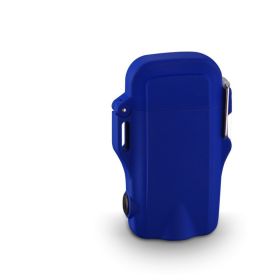 Waterproof Double   Charging With Flashlight (Color: Blue)