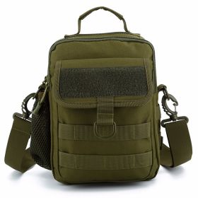 Outdoor Wear-resistant Sports Chest Bag (Option: Military Green-Below 20L)