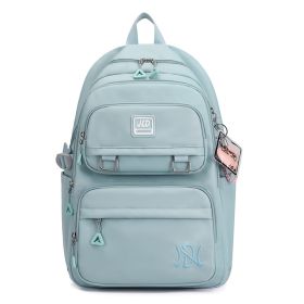 Girls' Large Capacity Backpack (Color: Blue)