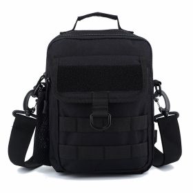 Outdoor Wear-resistant Sports Chest Bag (Option: Black-Below 20L)